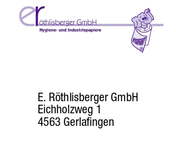 E. Röthlisberger GmbH Eichholzweg 1 4563 Gerlafingen 