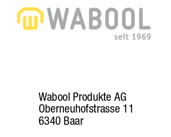 Wabool Produkte AG Oberneuhofstrasse 11 6340 Baar