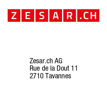 Zesar.ch AG Rue de la Dout 11 2710 Tavannes